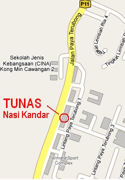 office location Tunas Nasi Kander